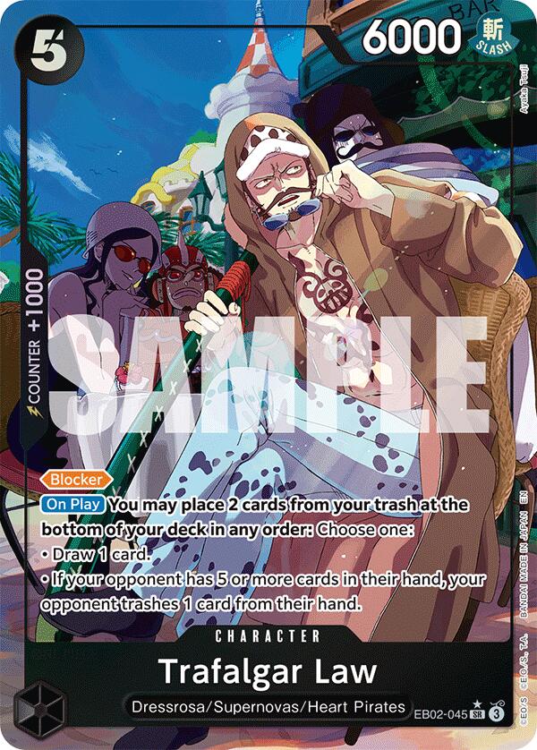 Trafalgar Law (Alternate Art) [Extra Booster: Anime 25th Collection] | Good Games North