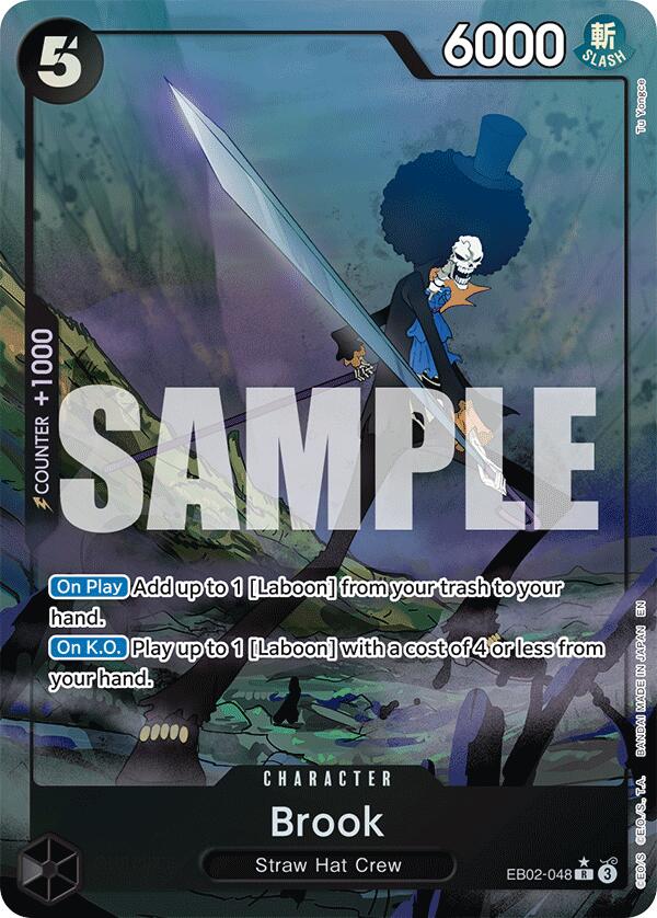 Brook (Alternate Art) [Extra Booster: Anime 25th Collection] | Good Games North
