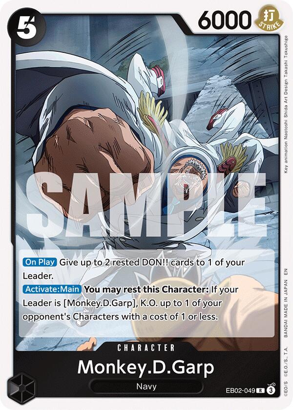 Monkey.D.Garp [Extra Booster: Anime 25th Collection] | Good Games North