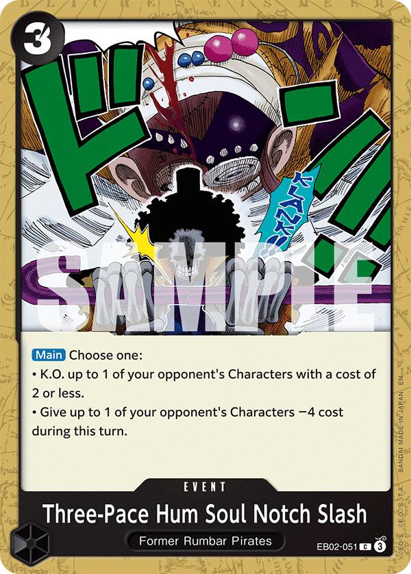 Three-Pace Hum Soul Notch Slash [Extra Booster: Anime 25th Collection] | Good Games North