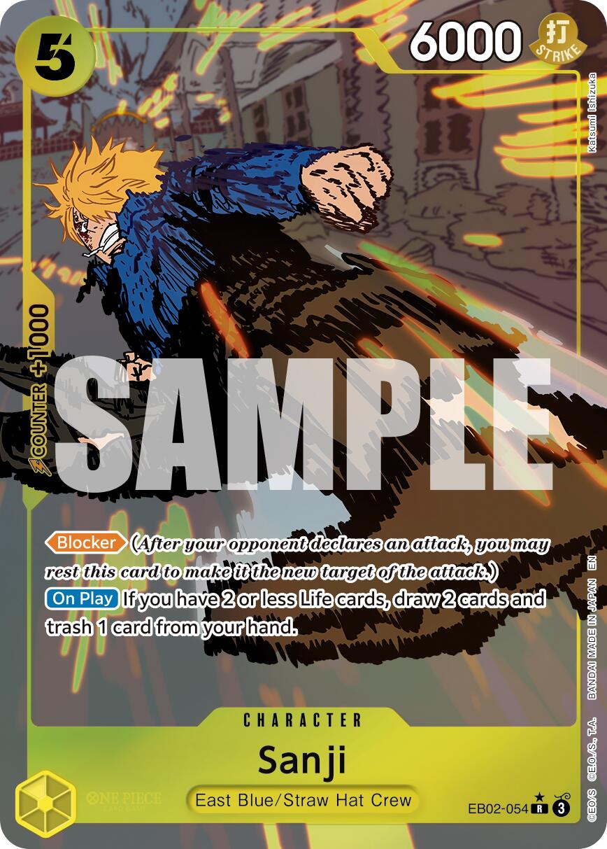 Sanji (Alternate Art) [Extra Booster: Anime 25th Collection] | Good Games North