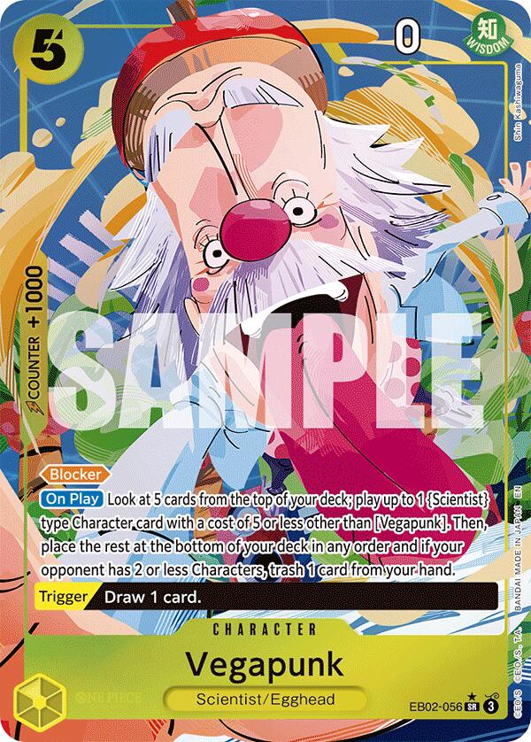 Vegapunk (Alternate Art) [Extra Booster: Anime 25th Collection] | Good Games North