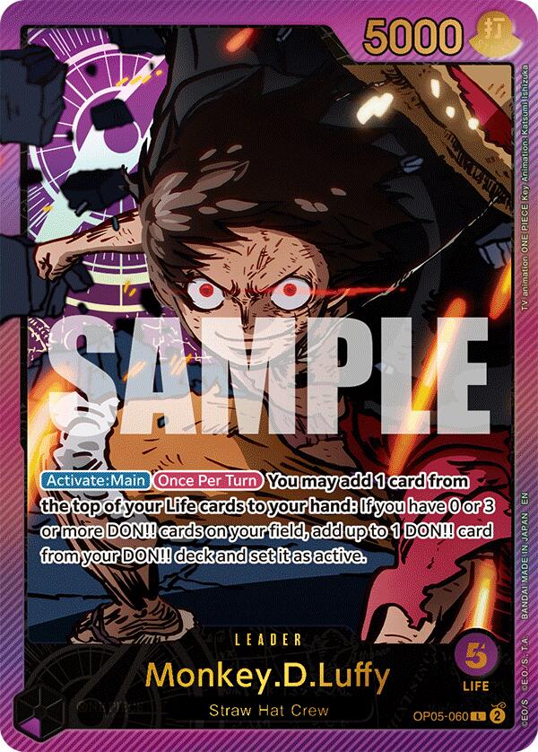 Monkey.D.Luffy (SPR) [Extra Booster: Anime 25th Collection] | Good Games North