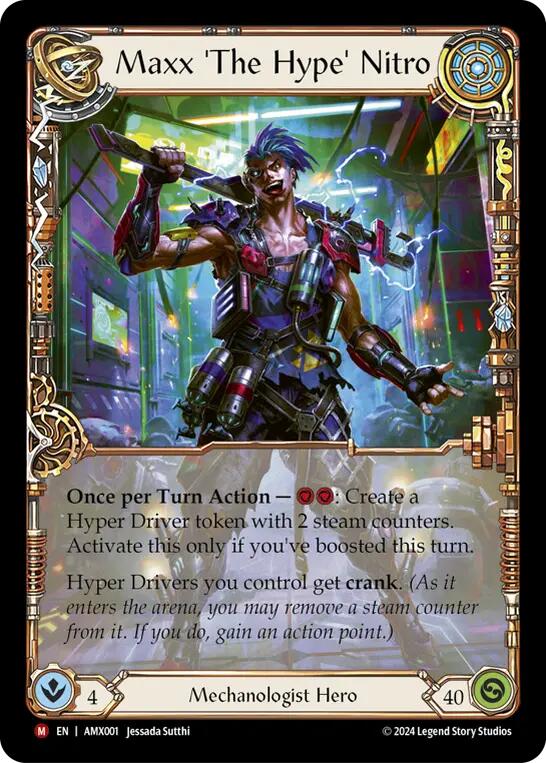 Maxx 'The Hype' Nitro [AMX001] (Armory Deck: Maxx Nitro) | Good Games North