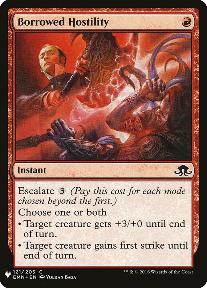 Borrowed Hostility [Mystery Booster] | Good Games North