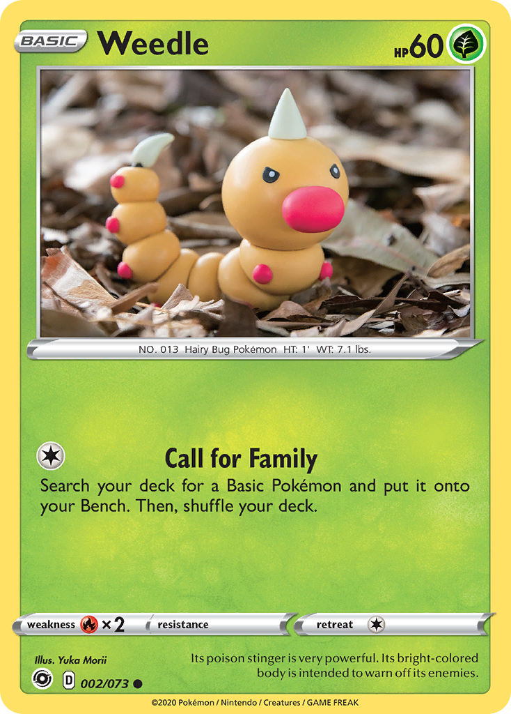 Weedle (002/073) [Sword & Shield: Champion's Path] | Good Games North