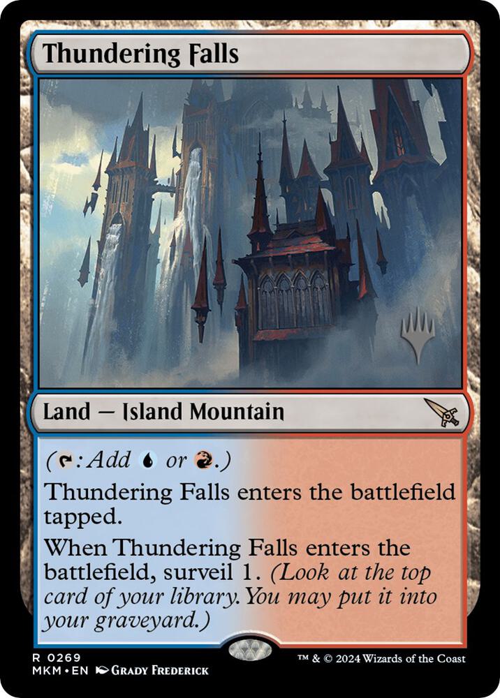 Thundering Falls 269p/182 (Promo Pack: Murders at Karlov Manor)  | Good Games North