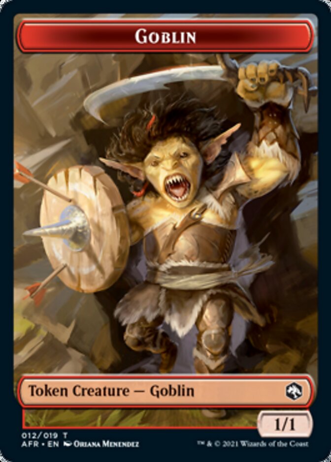 Dungeon of the Mad Mage // Goblin Double-Sided Token [Dungeons & Dragons: Adventures in the Forgotten Realms Tokens] | Good Games North
