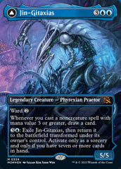 Jin-Gitaxias // The Great Synthesis (Borderless Alternate Art) [March of the Machine] | Good Games North