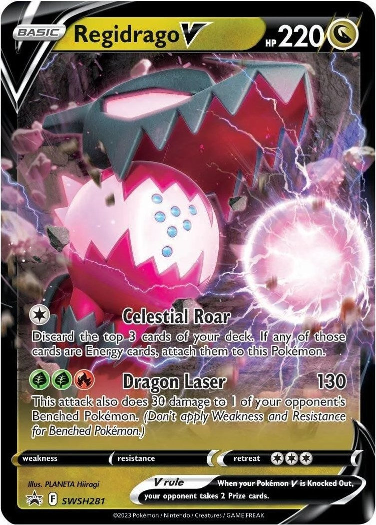 Regidrago V (SWSH281) [Sword & Shield: Black Star Promos] | Good Games North
