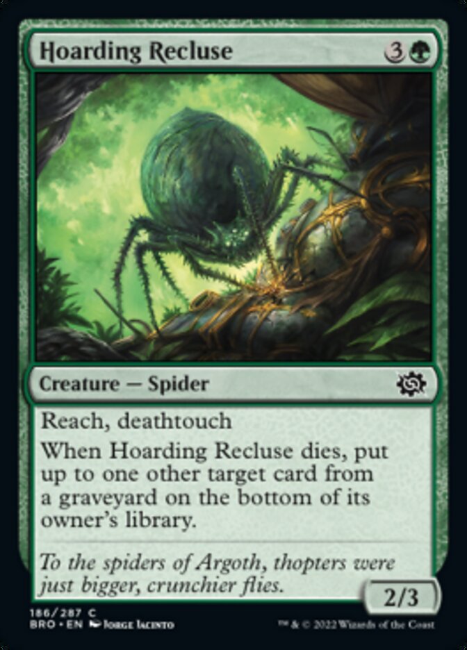 Hoarding Recluse [The Brothers' War] | Good Games North