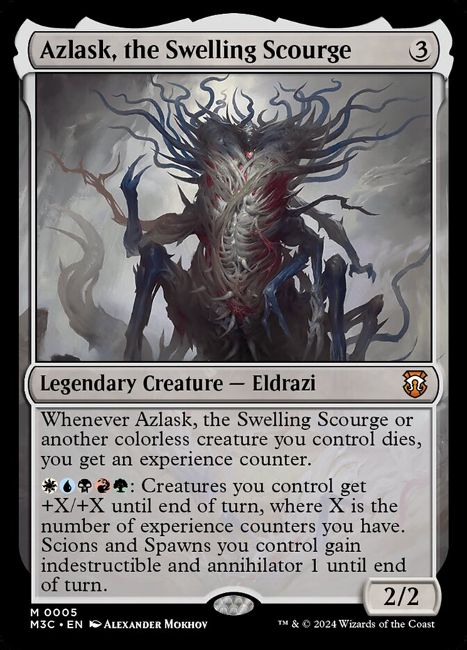 Azlask, the Swelling Scourge (Commander: Modern Horizons 3)  - Foil | Good Games North