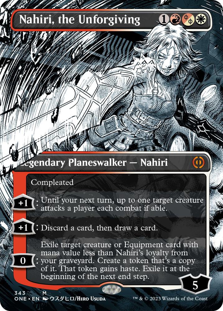 Nahiri the Unforgiving Borderless (Phyrexia: All Will Be One)  | Good Games North