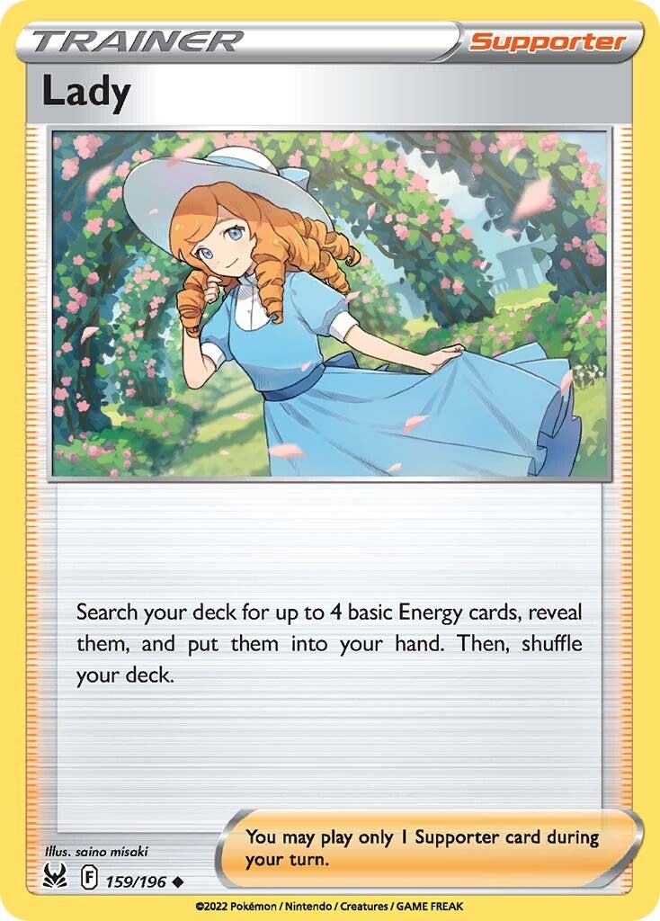 Lady (159/196) [Sword & Shield: Lost Origin] | Good Games North