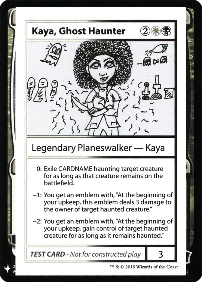 Kaya, Ghost Haunter [Mystery Booster Playtest Cards] | Good Games North