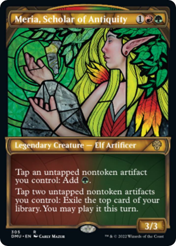 Meria Scholar of Antiquity Showcase 305/281 (Dominaria United)  | Good Games North