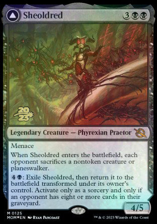 Sheoldred // The True Scriptures [March of the Machine Prerelease Promos] | Good Games North