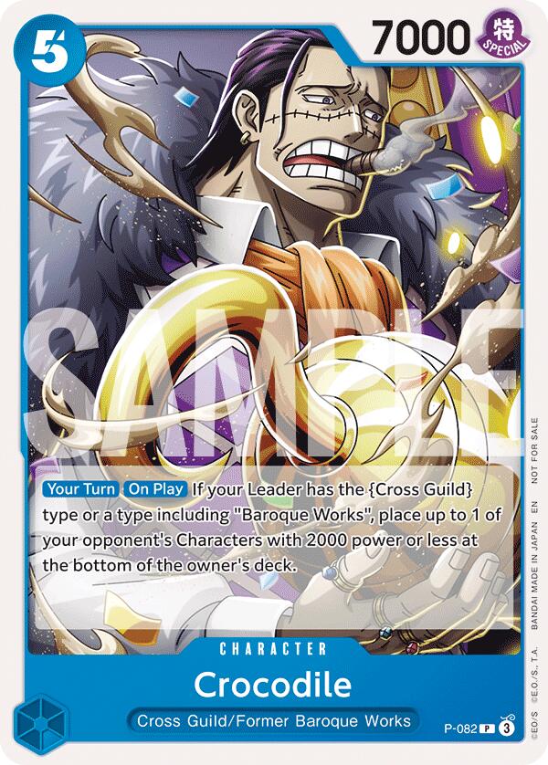 Crocodile (Store 2-on-2 Battle 2025) [One Piece Promotion Cards] | Good Games North