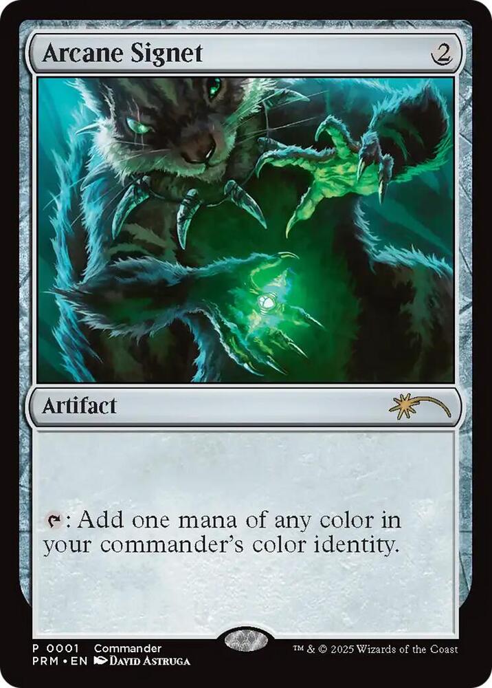 Arcane Signet CommandFest 1 (MagicFest Cards)  | Good Games North