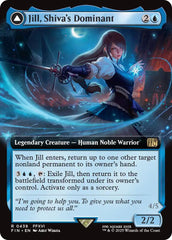 Jill, Shiva's Dominant // Shiva, Warden of Ice (Extended Art) [FINAL FANTASY] | Good Games North