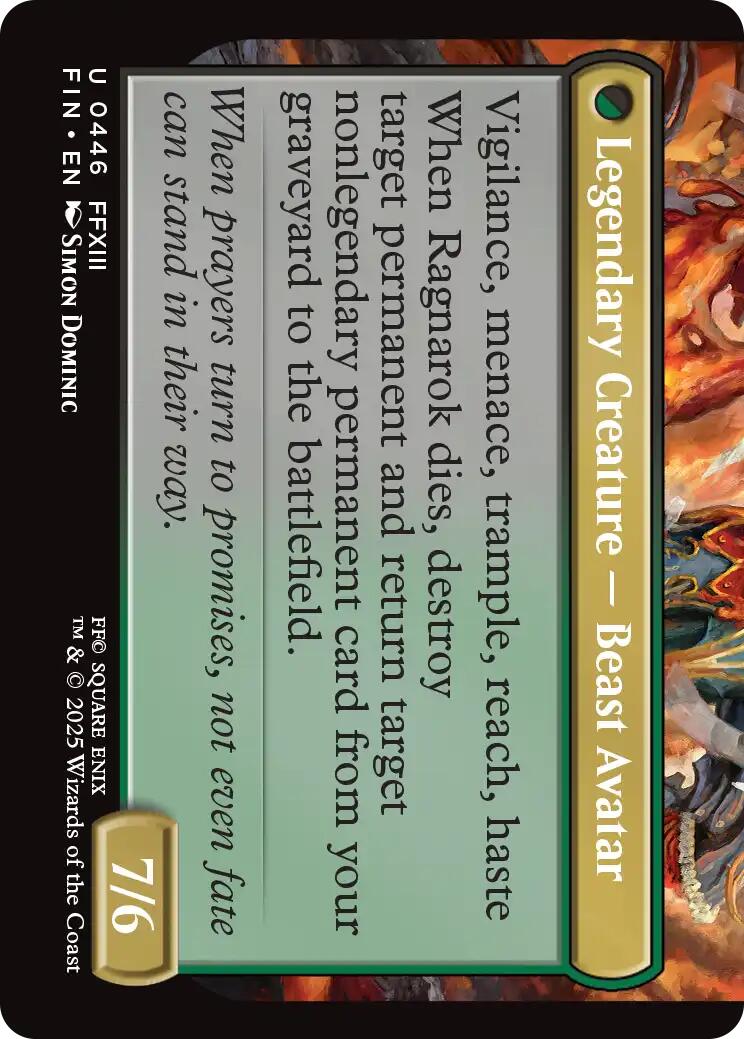 Fang, Fearless l'Cie (Extended Art) [FINAL FANTASY] | Good Games North