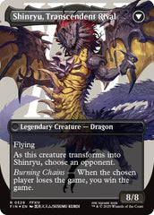 Zenos yae Galvus // Shinryu, Transcendent Rival (Borderless) (Surge Foil) [FINAL FANTASY] | Good Games North