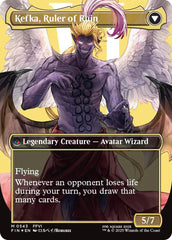Kefka, Court Mage // Kefka, Ruler of Ruin (Borderless) (Surge Foil) [FINAL FANTASY] | Good Games North