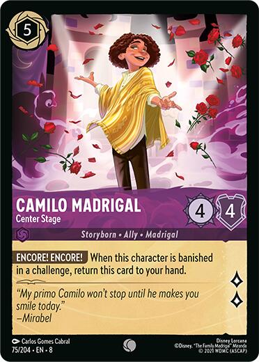 Camilo Madrigal - Center Stage (75/204) [Reign of Jafar] | Good Games North