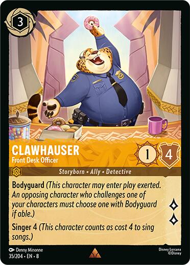 Clawhauser - Front Desk Officer (35/204) [Reign of Jafar] | Good Games North