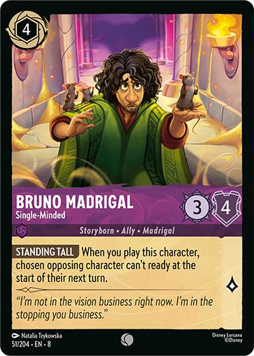 Bruno Madrigal - Single-Minded (51/204) [Reign of Jafar] | Good Games North