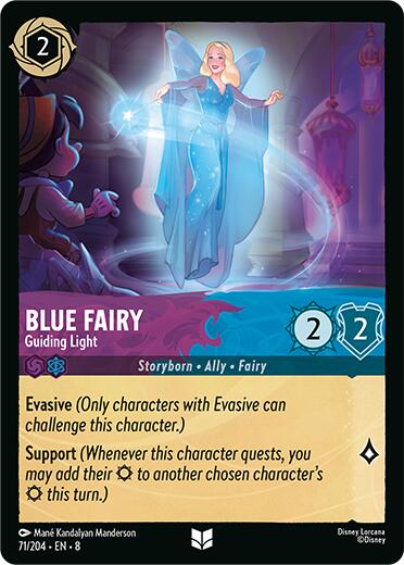 Blue Fairy - Guiding Light (71/204) [Reign of Jafar] | Good Games North