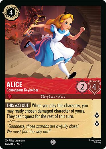 Alice - Courageous Keyholder (127/204) [Reign of Jafar] | Good Games North