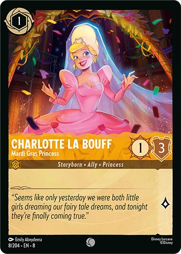 Charlotte La Bouff - Madri Gras Princess (8/204) [Reign of Jafar] | Good Games North
