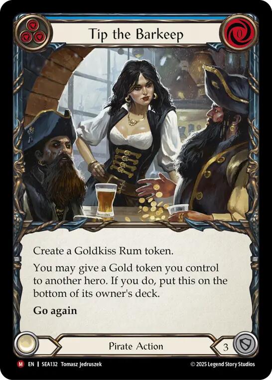 Tip the Barkeep [SEA132] (High Seas)  Rainbow Foil | Good Games North
