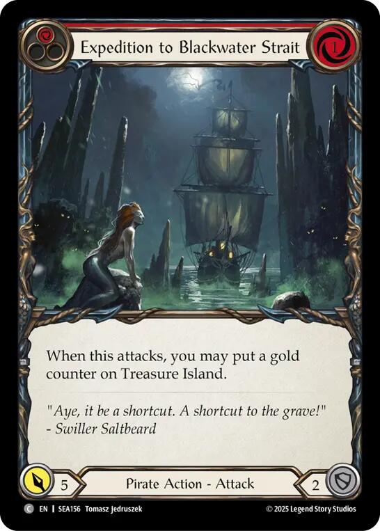 Expedition to Blackwater Strait [SEA156] (High Seas)  Rainbow Foil | Good Games North