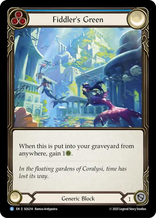 Fiddler's Green (Blue) [SEA214] (High Seas) | Good Games North