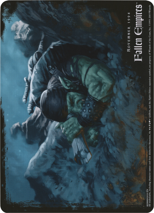 Orcish Spy (Oversized) [Eighth Edition Box Topper] | Good Games North