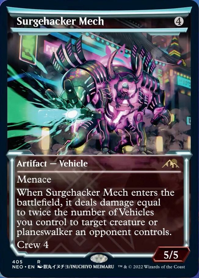 Surgehacker Mech Showcase (Kamigawa: Neon Dynasty)  - undefined | Good Games North