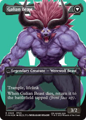 Vincent Valentine // Galian Beast (Borderless) (Surge Foil) [FINAL FANTASY] | Good Games North