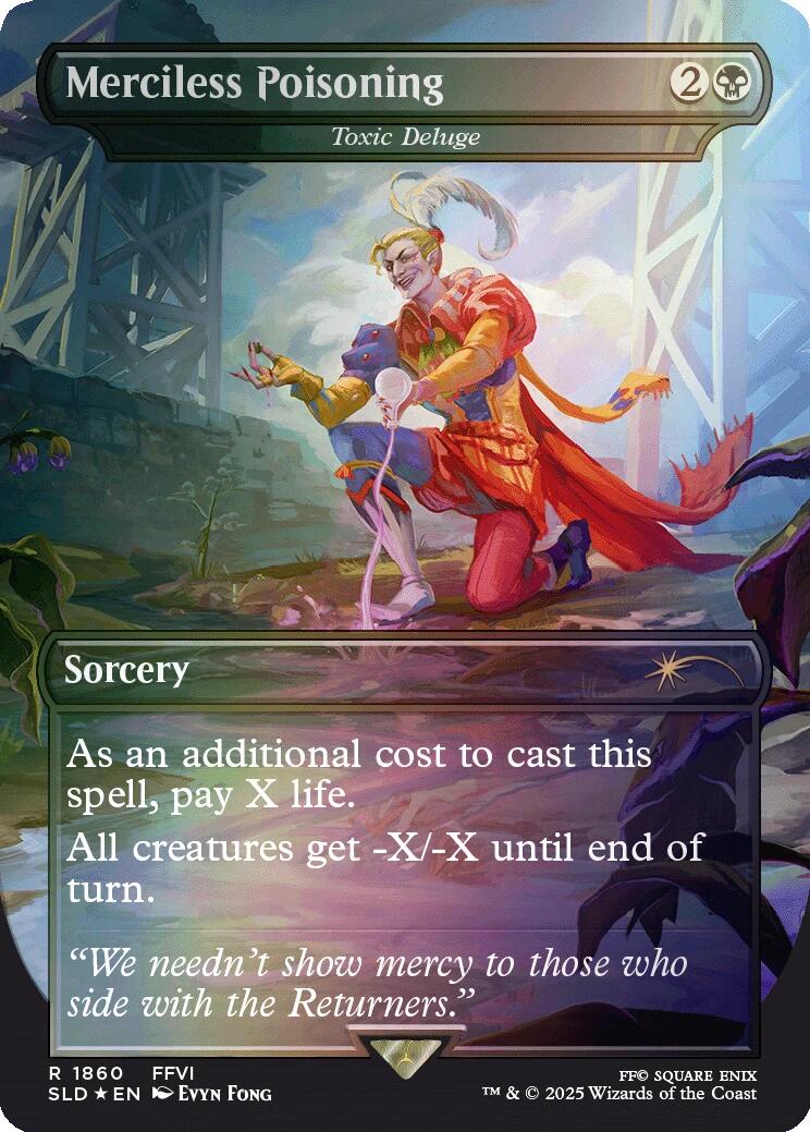 Merciless Poisoning - Toxic Deluge (Rainbow Foil) [Secret Lair Drop Series] | Good Games North
