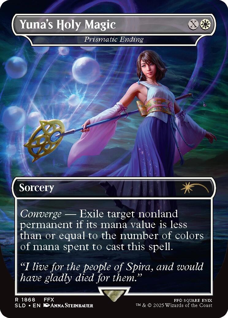 Yuna's Holy Magic - Prismatic Ending [Secret Lair Drop Series] | Good Games North