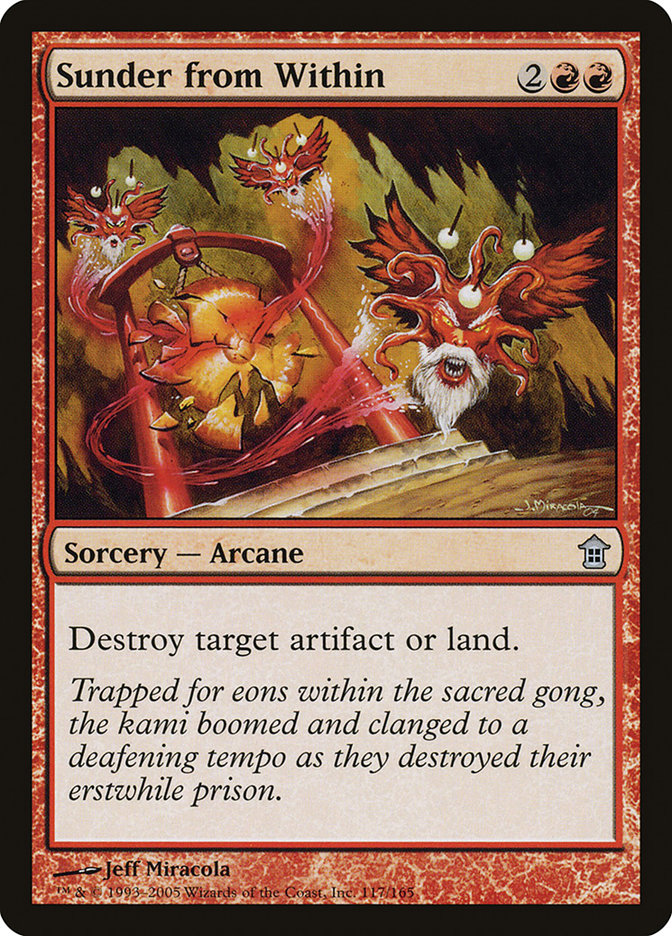 Sunder from Within [Saviors of Kamigawa] | Good Games North
