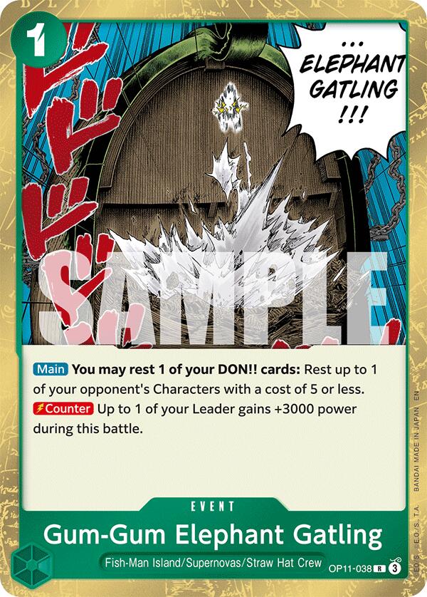 Gum-Gum Elephant Gatling [A Fist of Divine Speed] | Good Games North