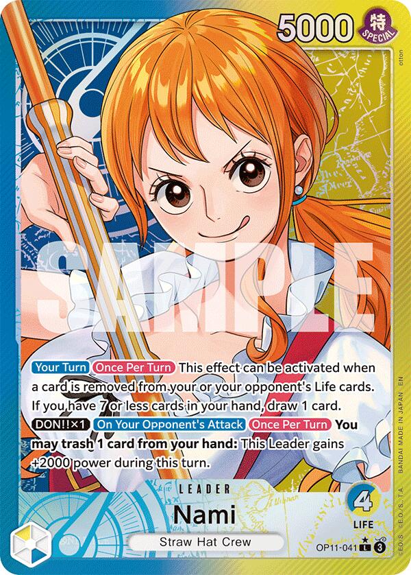 Nami (041) (Alternate Art) [A Fist of Divine Speed] | Good Games North