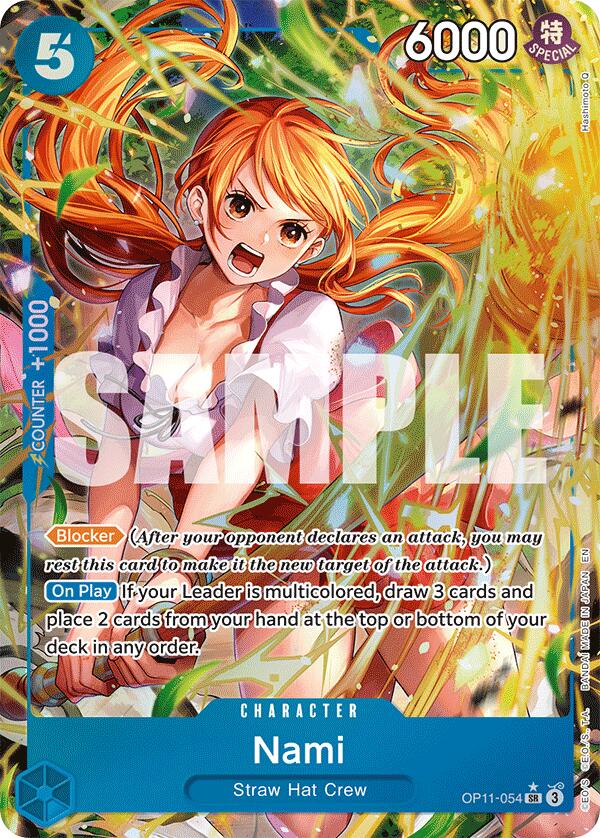 Nami (054) (Alternate Art) [A Fist of Divine Speed] | Good Games North