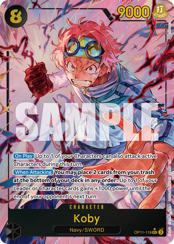 Koby (119) (Alternate Art) [A Fist of Divine Speed] | Good Games North