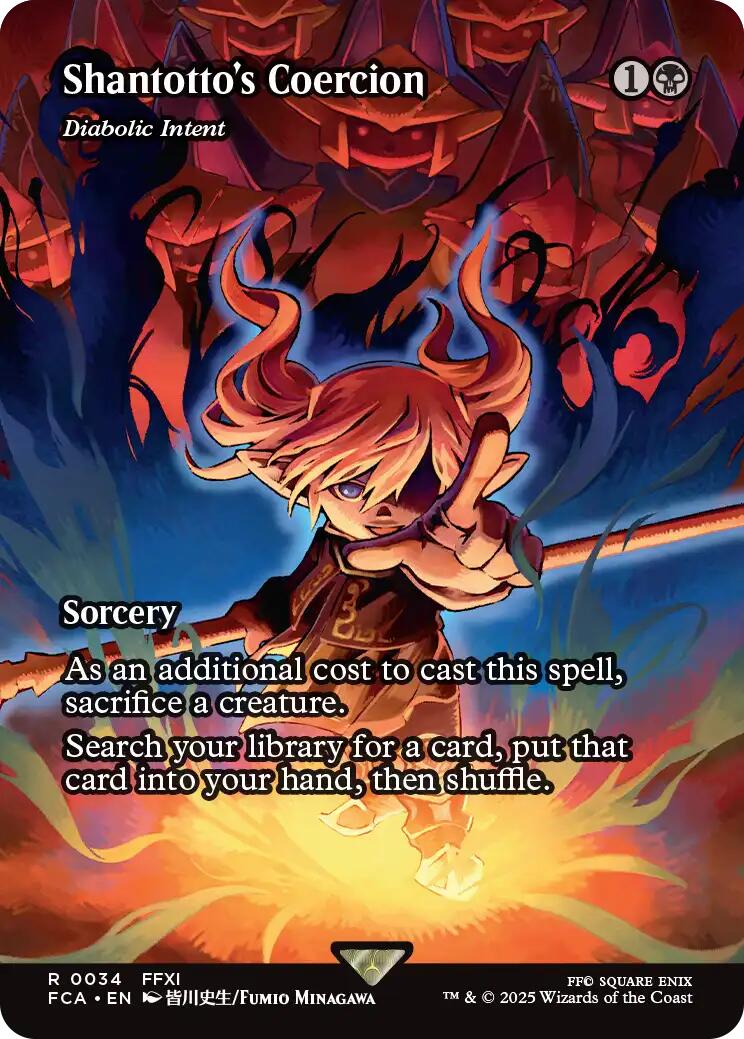 Shantotto's Coercion - Diabolic Intent (Showcase) [FINAL FANTASY : Through the Ages] | Good Games North