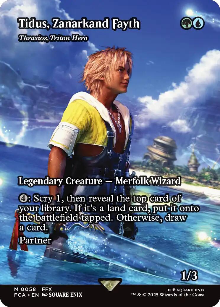 Tidus, Zanarkand Fayth - Thrasios, Triton Hero (Showcase) [FINAL FANTASY : Through the Ages] | Good Games North