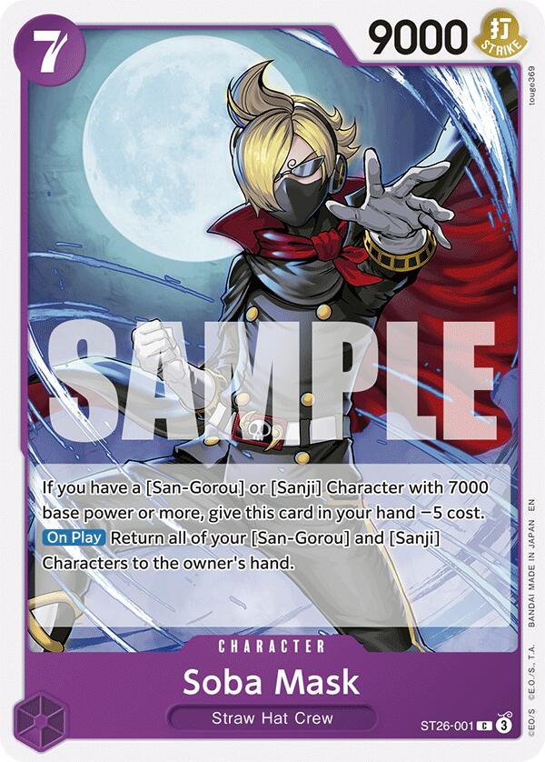 Soba Mask [Starter Deck: Purple/Black Monkey.D.Luffy] | Good Games North