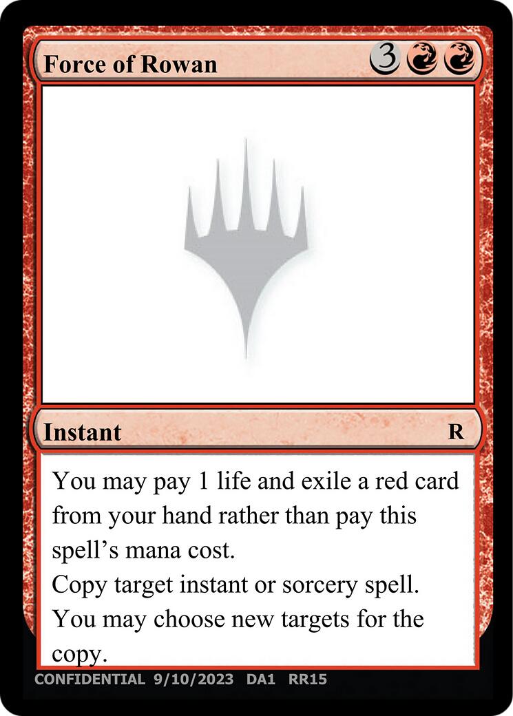 Force of Rowan [Unknown Event] | Good Games North